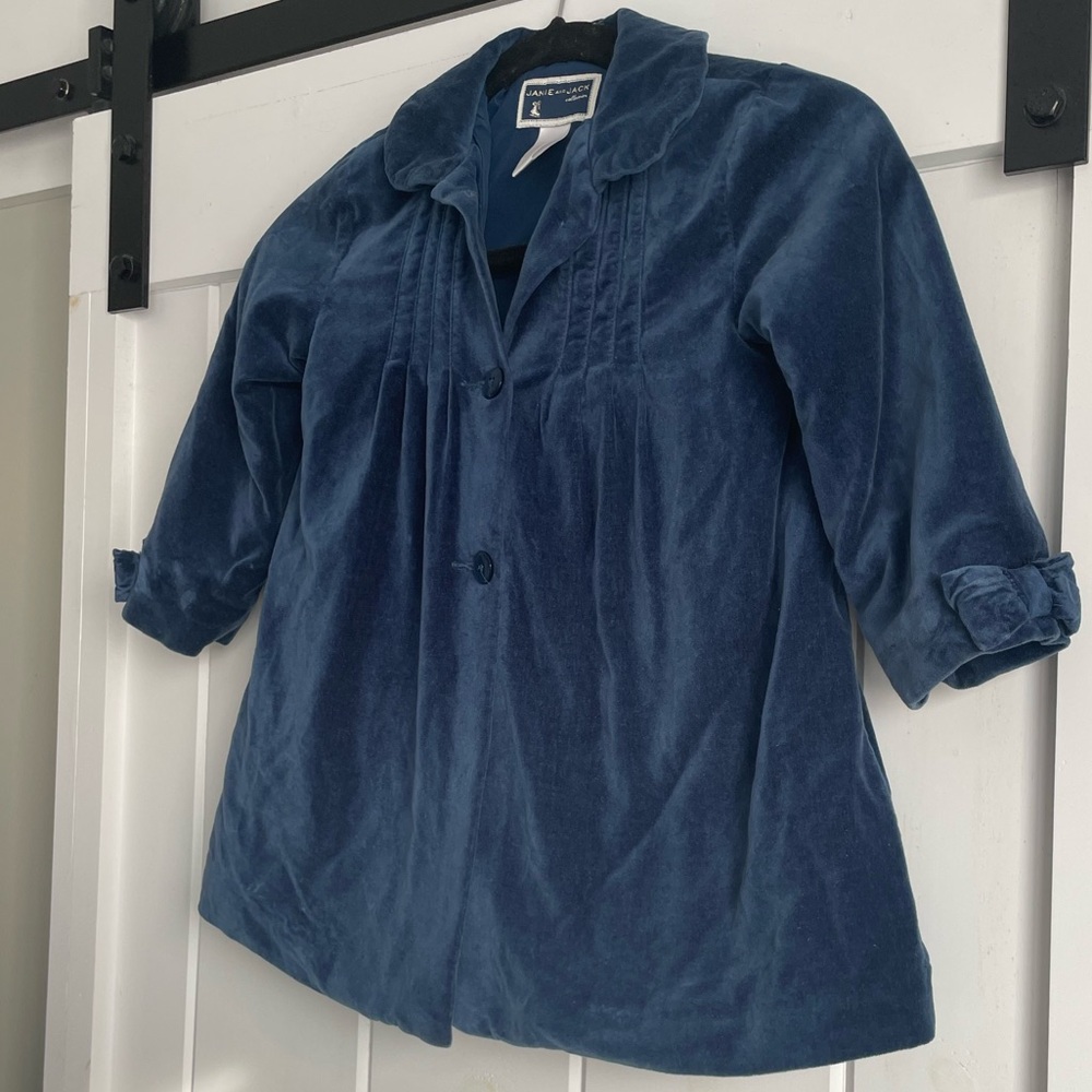 janie and jack collection velveteen coat